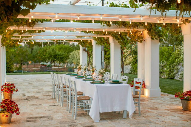 Masseria Lamacerase, al fresco diner