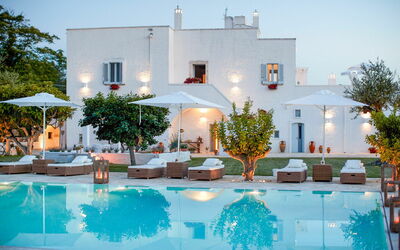 Masseria Lamacerase, piscine