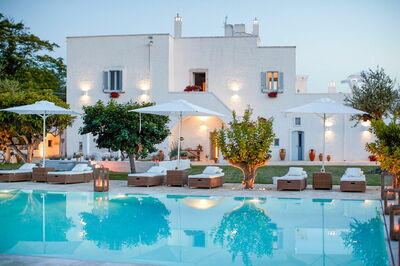 Masseria Lamacerase, piscine