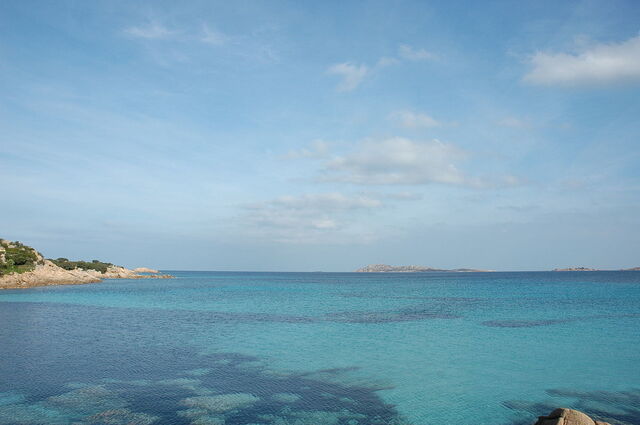 Eau émeraude en Sardaigne