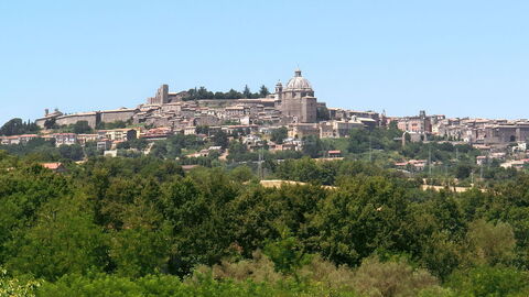 Vue sur Montefiascone