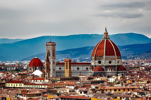 Vue sur les toits de Florence