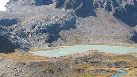 Vue sur les montagnes du Val d'Aoste