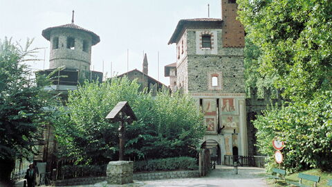 Village médiéval à Turin