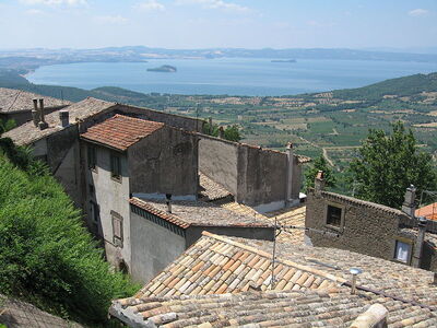 Montefiascone Caldera- un village près du Lac de Bolsena