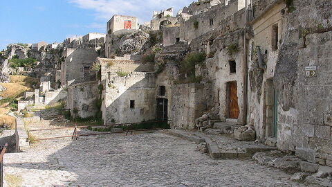 Sassi di Matera maisons