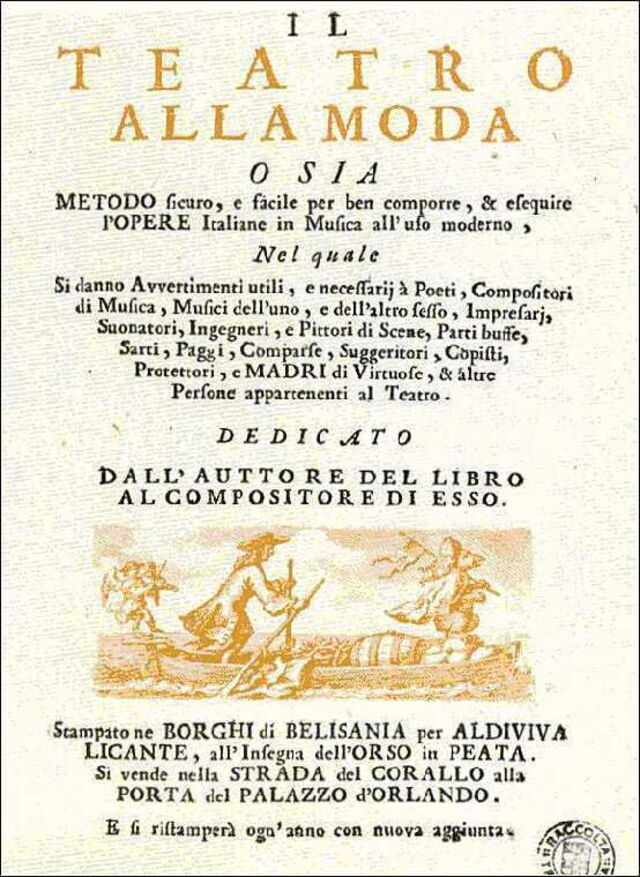 Le programme d'un concert de Vivaldi