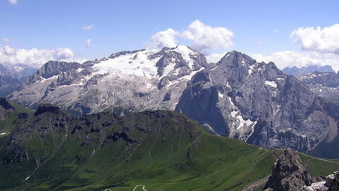 Les montagnes des Dolomites