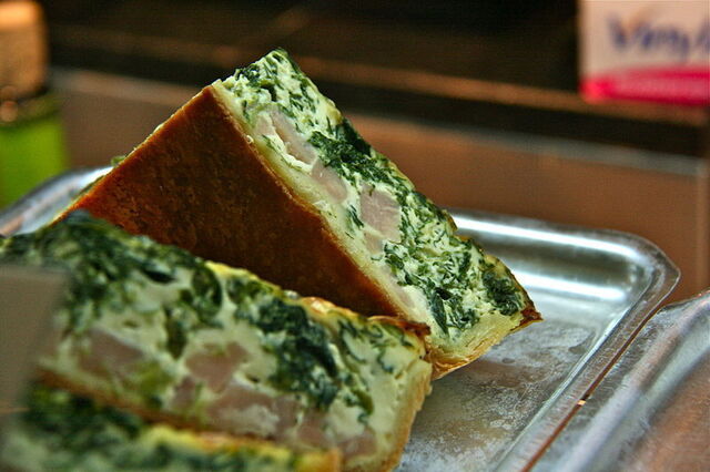 Quiche aux épinards