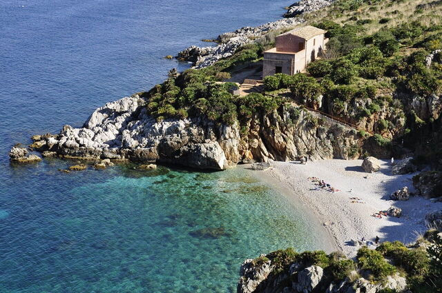 Une plage en Sicile