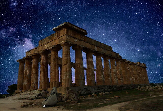 Temple grec en Sicile
