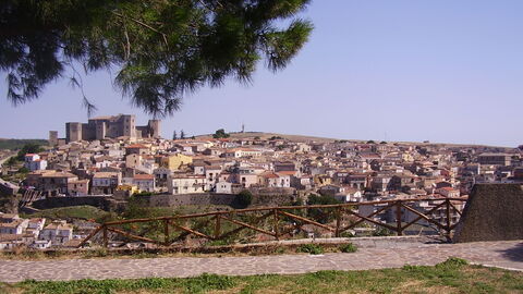 Vue sur la ville de Melfi