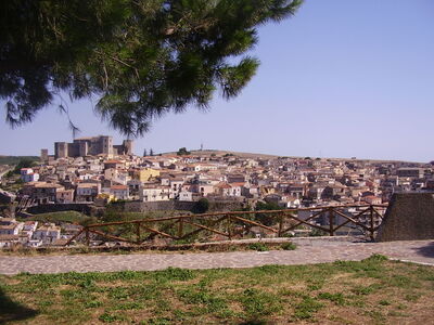 Vue sur la ville de Melfi