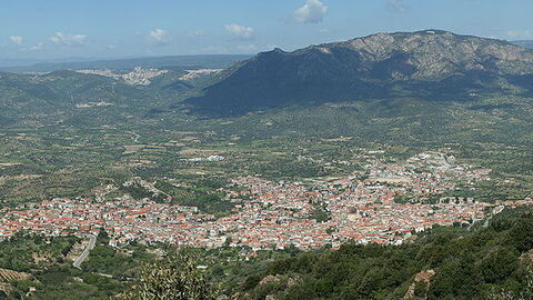Vue sur Oliena