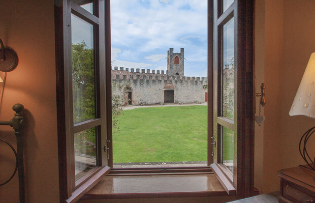 Château de Magnano, vue
