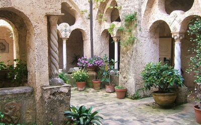 Villa Cimbrone, entrée