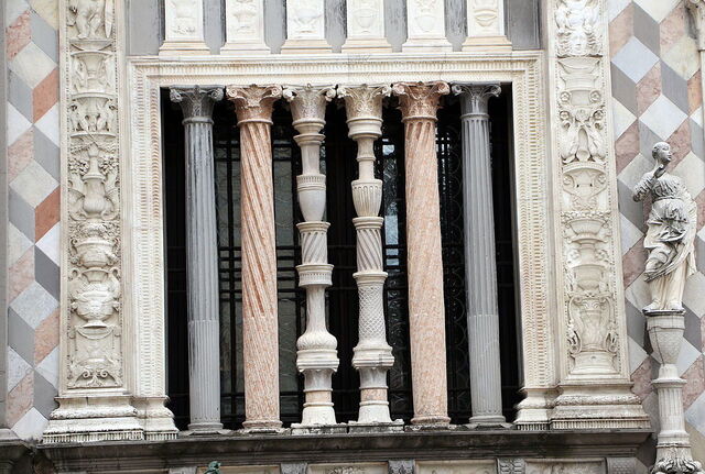 Détail, Cappella Colleoni