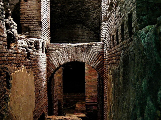Vicus Caprarius près de la fontaine Trevi à Rome