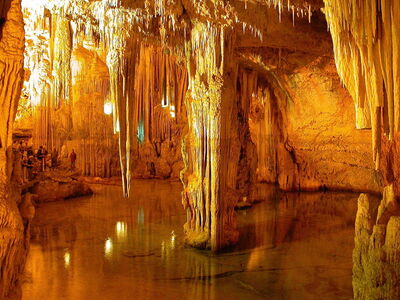 Neptune's Grotto, interieur