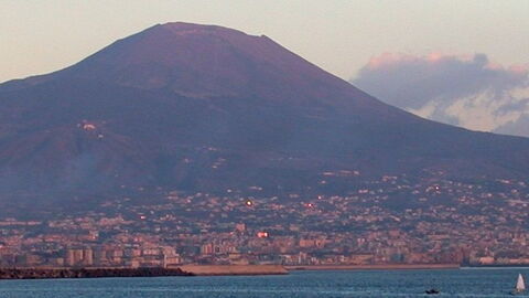 Naples et le Mont Vésuve