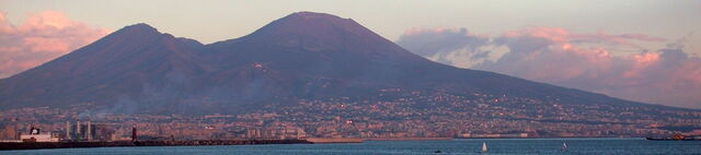 Naples et le Mont Vésuve