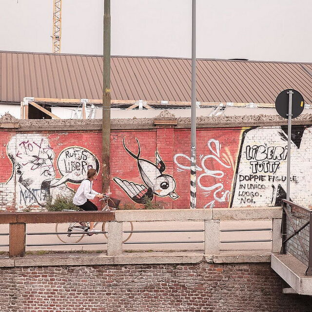 Art de rue à Milan