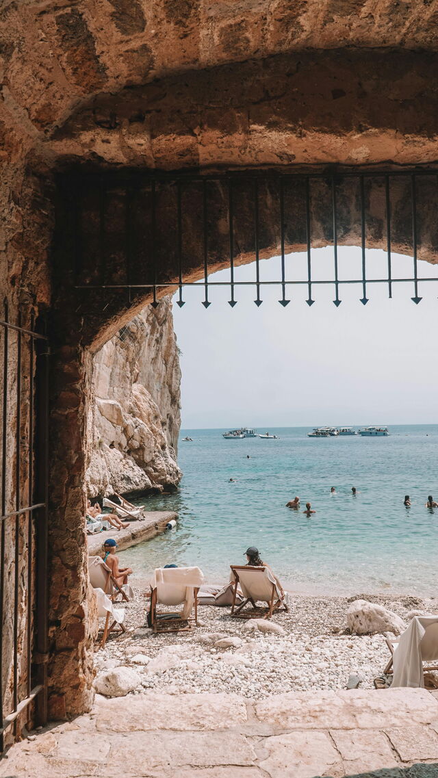 Scopello, mer