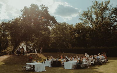 Dîner de mariage à la Villa Marina