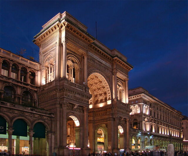 Galleria Vittorio Emanuele II à Milan