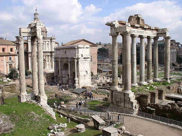 Le forum romain