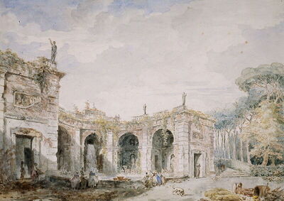 Villa Aldobrandini, nymphaeum