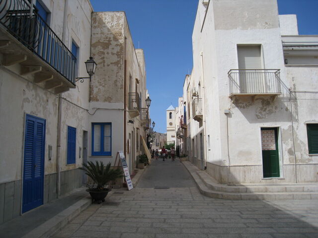 Marettimo: une petite rue