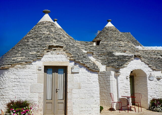 Trulli dans les Pouilles