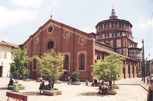 L'église Santa Maria à Milan