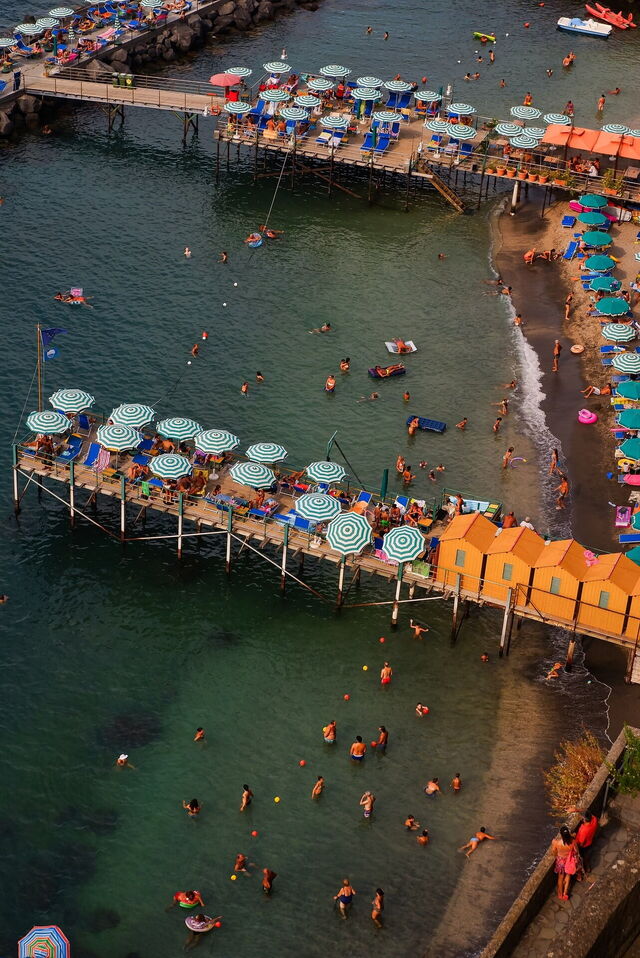 Plage de Leonelli, Sorrente