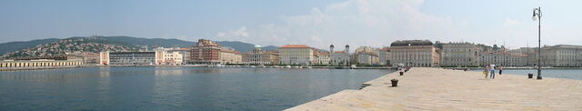 Front de mer de Trieste