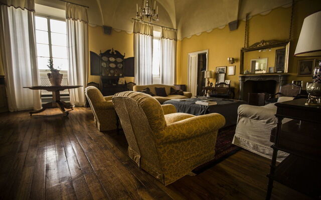 Castello Pandolfini, décor