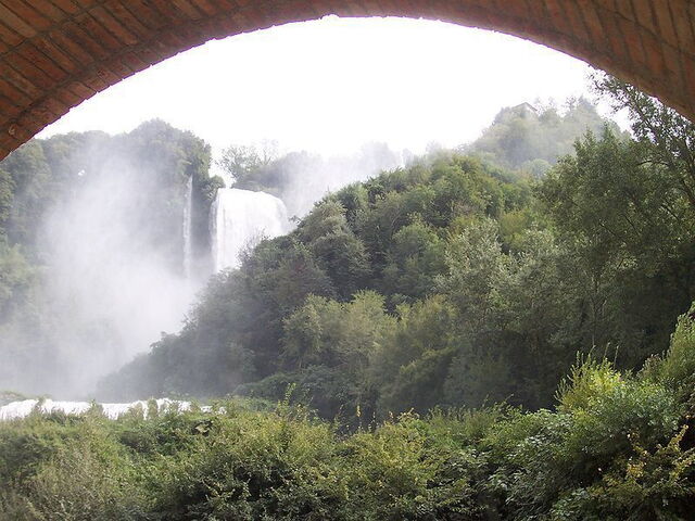 La cascade de Marmore