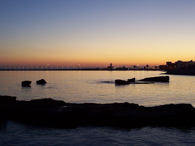 Coucher de soleil sur Gargano