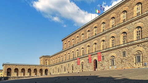 Palais Pitti, extérieur