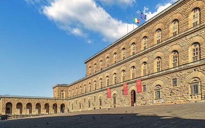 Palais Pitti, extérieur