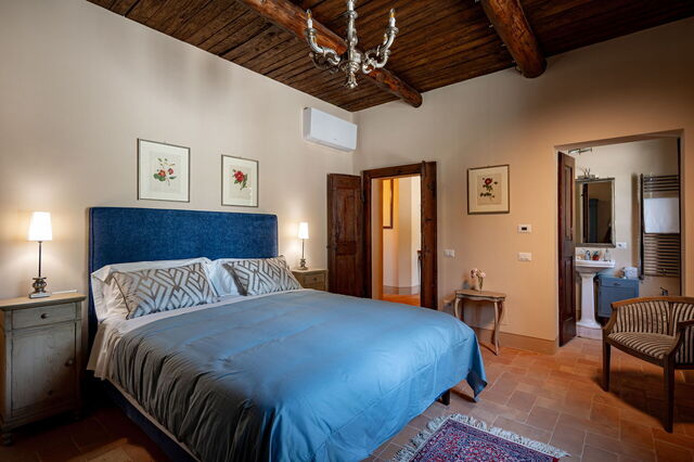 Casale Isidoro, chambre