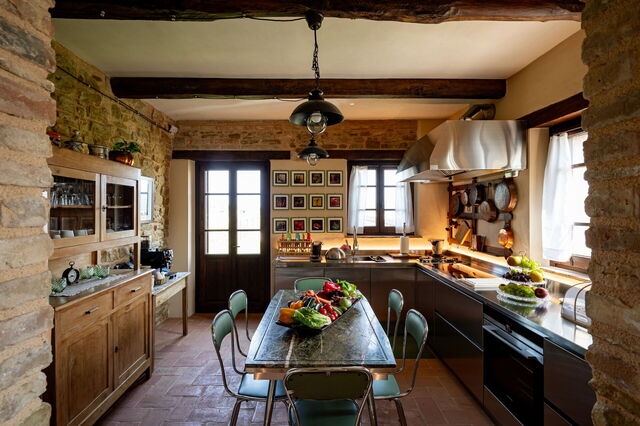 Casale Isidoro, cuisine