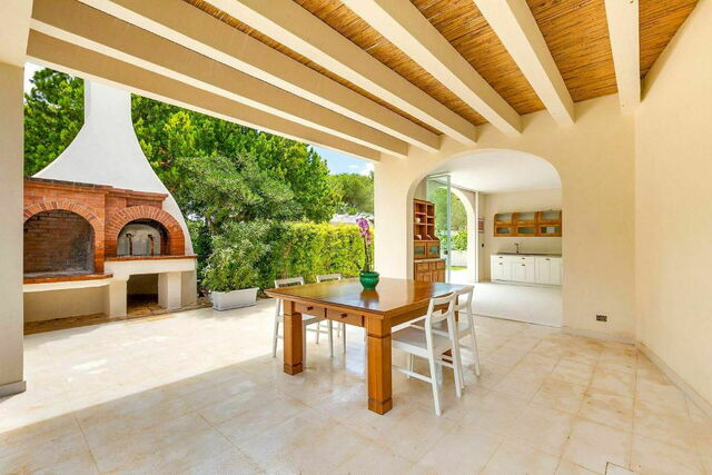 Villa Oria, cuisine et véranda
