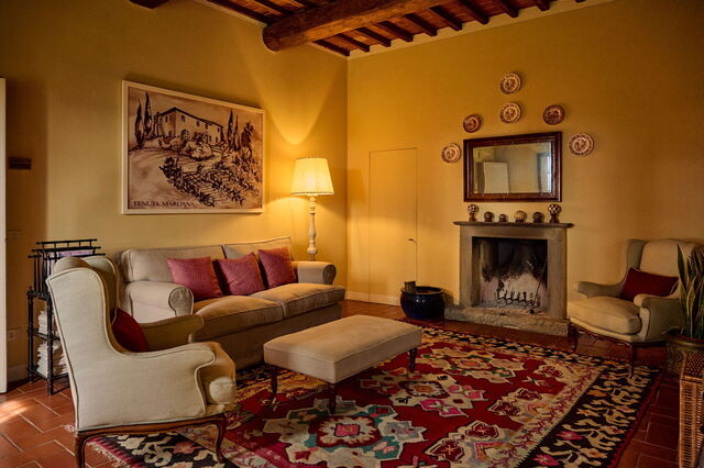 Villa Marliana, salon