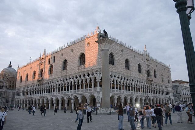 Le palais des Doges à Venise