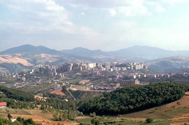Vue sur Potenza