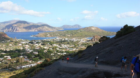 Vue sur Vulcano