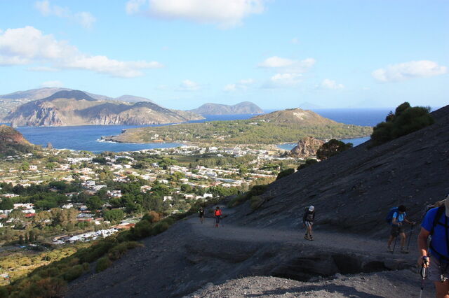 Vue sur Vulcano