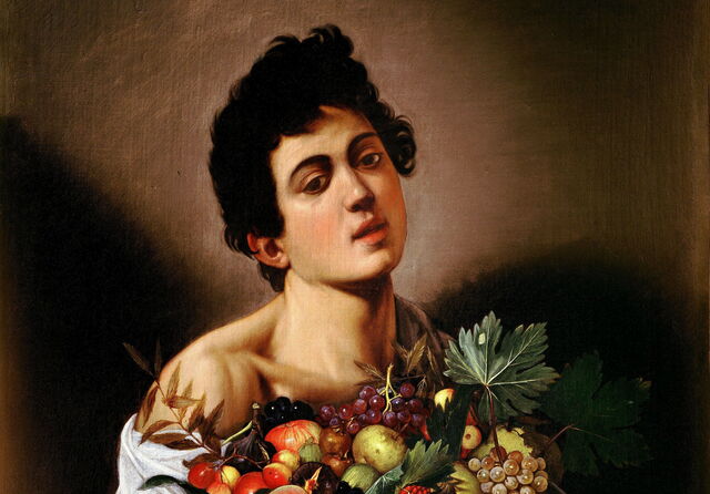 Garçon avec un panier de fruits, Caravaggio